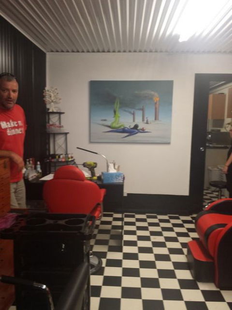 Flicks At The Funky Barber - Melbourne Hairdresser 6