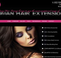 Sydney Human Hair Extensions - Melbourne Hairdresser