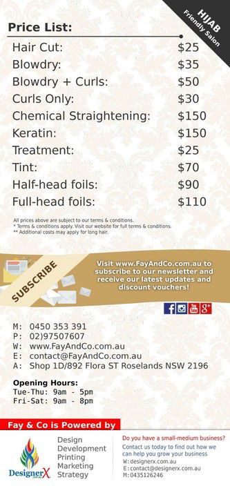 Fay And Co Hair Salon - Melbourne Hairdresser 6