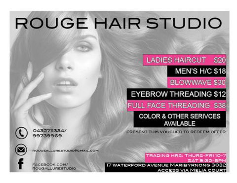 Rouge Allure Studio - Melbourne Hairdresser 0