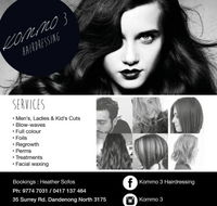 Kommo 3 Hairdressing - Melbourne Hairdresser